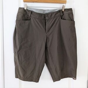 Outdoor Research hiking nylon shorts brown size 14